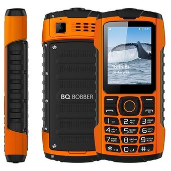  Мобильный телефон BQ 2439 Bobber Orange 