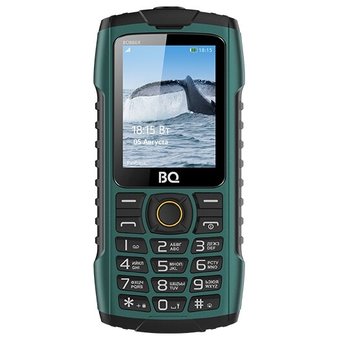  Мобильный телефон BQ 2439 Bobber Green 