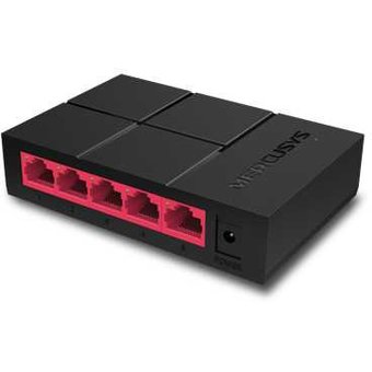  Коммутатор Mercusys MS105G 5G неуправляемый 