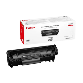  Тонер-картридж Canon 703 (7616A005) Black черный, 2000 стр, для LBP-2900/3000 