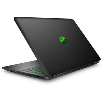  Ноутбук HP Pavilion Gaming 15-bc520ur 7JT77EA i5 9300H/8Gb/SSD512Gb/nVidia GeForce GTX 1650 4Gb/15.6"/TN/FHD (1920x1080)/Win10/black/green 
