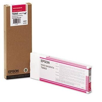  Картридж струйный Epson T6063 C13T606300 пурпурный (220мл) для Epson St Pro 4880 