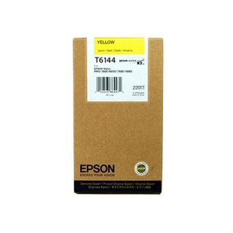  Картридж струйный Epson T6144 C13T614400 желтый (220мл) для Epson St Pro 4450 
