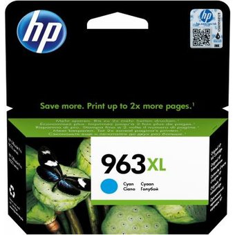  Картридж струйный HP 963 3JA23AE голубой (700стр.) для HP OfficeJet Pro 901x/902x/HP 