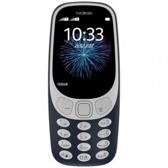  Мобильный телефон Nokia 3310 DS (2017) Синий 