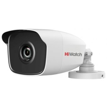  Камера видеонаблюдения Hikvision HiWatch DS-T220S (B) 6-6мм HD TVI белый 