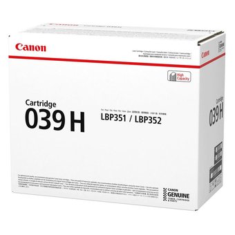  Картридж лазерный Canon 039HBK 0288C001 черный (25000стр.) для Canon LBP-351 