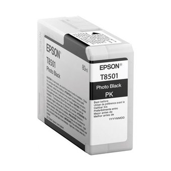  Картридж струйный Epson T8501 C13T850100 фото черный (80мл) для Epson SureColor SC-P800 
