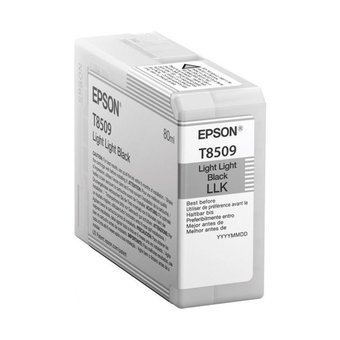  Картридж струйный Epson T8509 C13T850900 светло-серый (80мл) для Epson SureColor SC-P800 