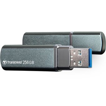  Flash Drive 256Gb USB3.1 Transcend Jetflash 910 серебристый (TS256GJF910) 