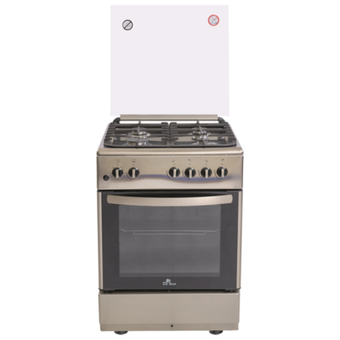  Плита De Luxe 606040.24г 005 (кр) серебристый 