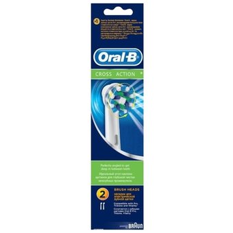  Насадка для зубных щеток Oral-B CrossAction (2шт) 