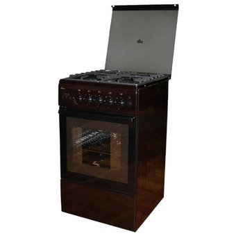  Плита Flama BG 2422 B коричневый (стекл крышка) реш.чугун 