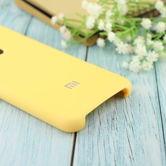  Чехол Silicone case для Xiaomi Redmi Note 8T жёлтый(4) 