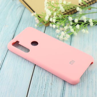  Чехол Silicone case для Xiaomi Redmi Note 8T розовый(12) 