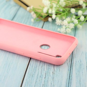  Чехол Silicone case для Xiaomi Redmi Note 8T розовый(12) 