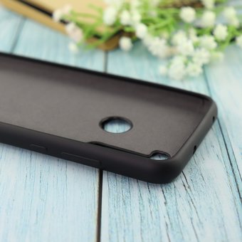 Чехол Silicone case для Xiaomi Redmi Note 8T чёрный(18) 