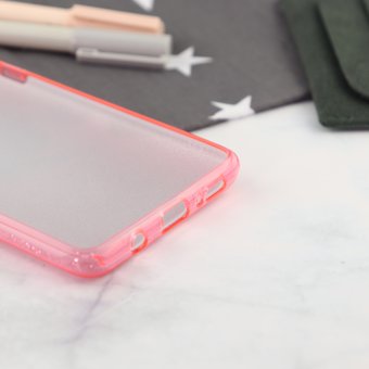  Накладка силиконовая блестящая для Samsung Galaxy A71, розовый 