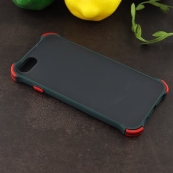  Чехол ARMOUR для iPhone 7/8 черно-зелёный 