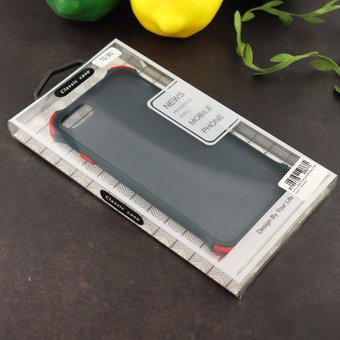  Чехол ARMOUR для iPhone 7/8 черно-зелёный 
