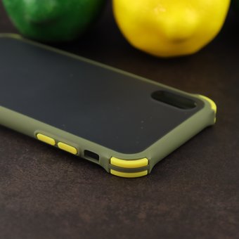  Чехол ARMOUR для iPhone X/XS зелёный 
