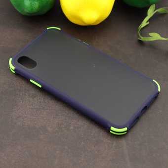  Чехол ARMOUR для iPhone XR сапфирово-синий 