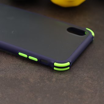  Чехол ARMOUR для iPhone XR сапфирово-синий 