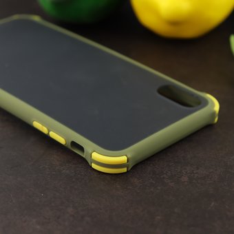  Чехол ARMOUR для iPhone XS Max зелёный 