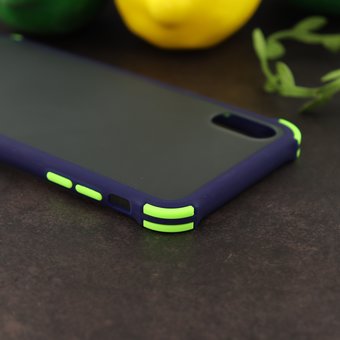  Чехол ARMOUR для iPhone XS Max сапфирово-синий 