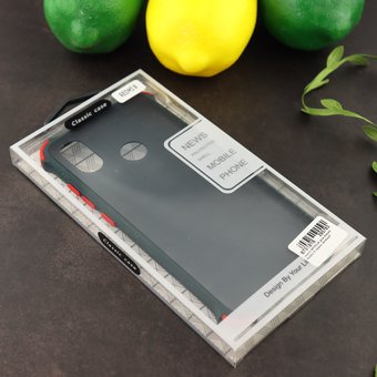  Чехол ARMOUR для Xiaomi Mi 8 черно-зелёный 