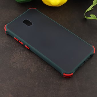  Чехол ARMOUR для Xiaomi Redmi 8A черно-зелёный 