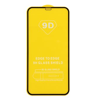  Защитное стекло Full Glue для iPhone 11 на полный экран, арт.010630 Черный 