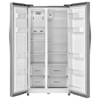  Холодильник Daewoo RSM580BS серый 