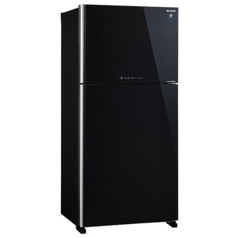  Холодильник Sharp SJ-XG60PGBK черное стекло 