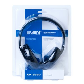  Наушники Sven AP-670V Black 