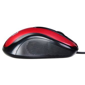  Мышь Oklick 385M черный/красный USB 