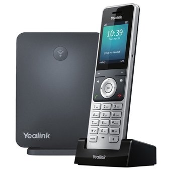  Телефон SIP Yealink W60P серый 