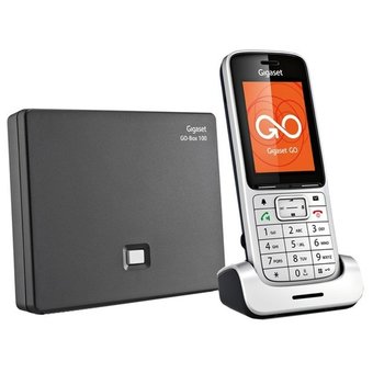  Телефон IP Gigaset SL450A GO серебристый 