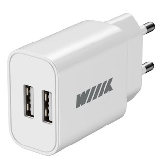  СЗУ Wiiix UNN-1-2-01 2.4A универсальное белый 