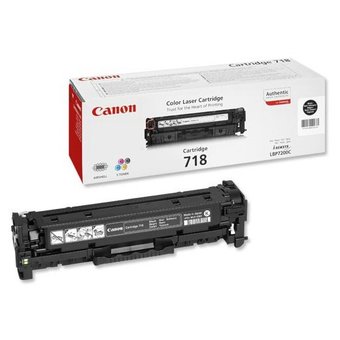  Картридж лазерный Canon 718BK 2662B002 черный (3400стр.) для Canon LBP7200/MF8330/8350 