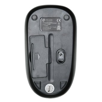  Мышь Oklick 515MW черный/серый USB 