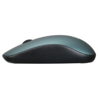 Мышь Oklick 515MW черный/зеленый USB 