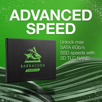  Накопитель SSD Seagate Original SATA III 250Gb ZA250CM10003 BarraCuda 120 2.5" 