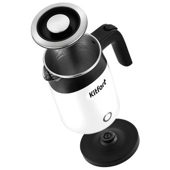  Чайник Kitfort КТ-639-2 черный/белый 