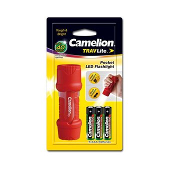  Фонарь ручной Camelion Hosentaschen LED Taschenlampe, 40Lm, 3AAA (HP7011-3R03PBP) 