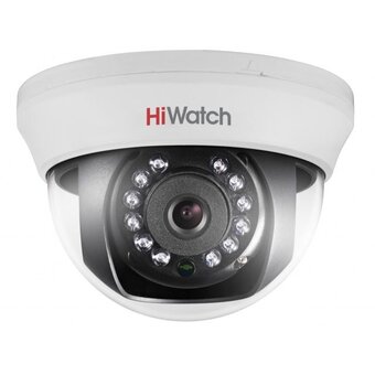  Камера видеонаблюдения Hikvision HiWatch DS-T201 6-6мм HD TVI белый 