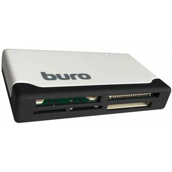  Картридер Buro USB2.0 BU-CR-2102 белый 