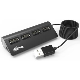  USB-HUB RITMIX CR-2400 Black 