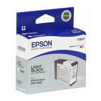  Картридж струйный Epson T5807 C13T580700 серый (80мл) для Epson St Pro 3800 