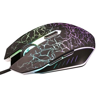  Мышь Oklick 905G Invasion черный/рисунок USB 